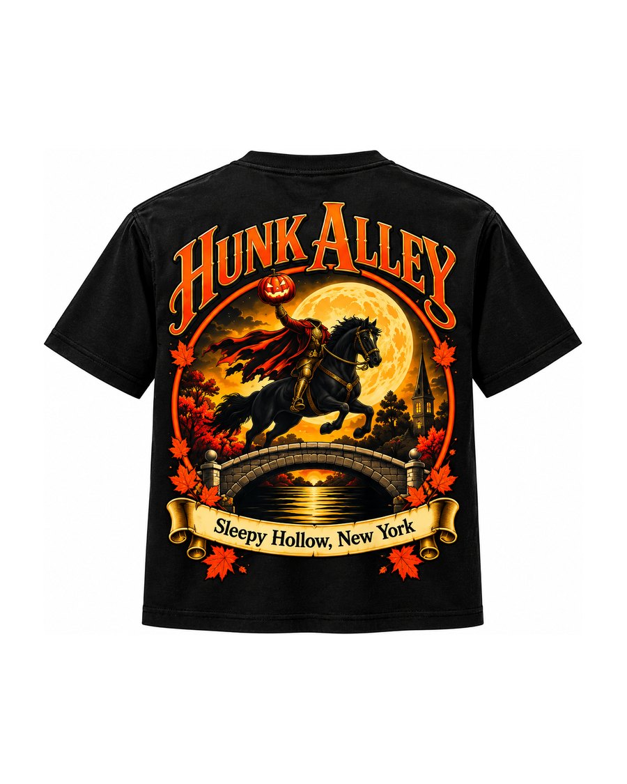 Hunk Alley Headless Horseman T Shirt